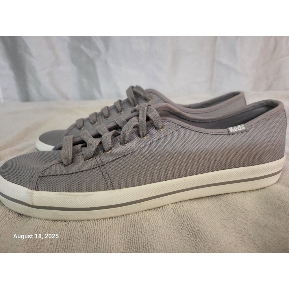 Keds Women's Champion Jersey Gray Fashion Comfort Sneakers Size 10